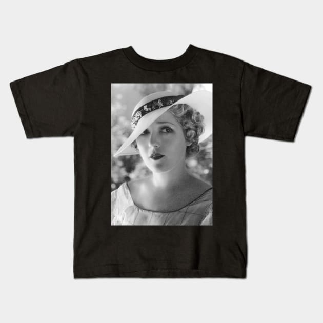 Silent Siren Mary Pickford Kids T-Shirt by SILENT SIRENS